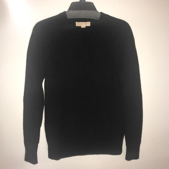 Michael KORS Chunky Ribbed Knit Sweater Black XS - Picture 5 of 8